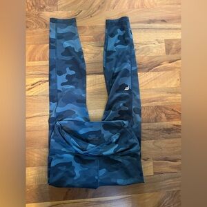 Fabletics Blue Camo Leggings